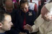 Pope marries couple in-flight during Chile visit